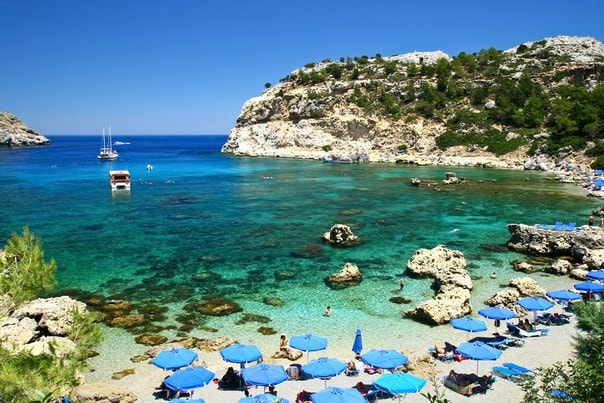 Пляжный отдых в Греции