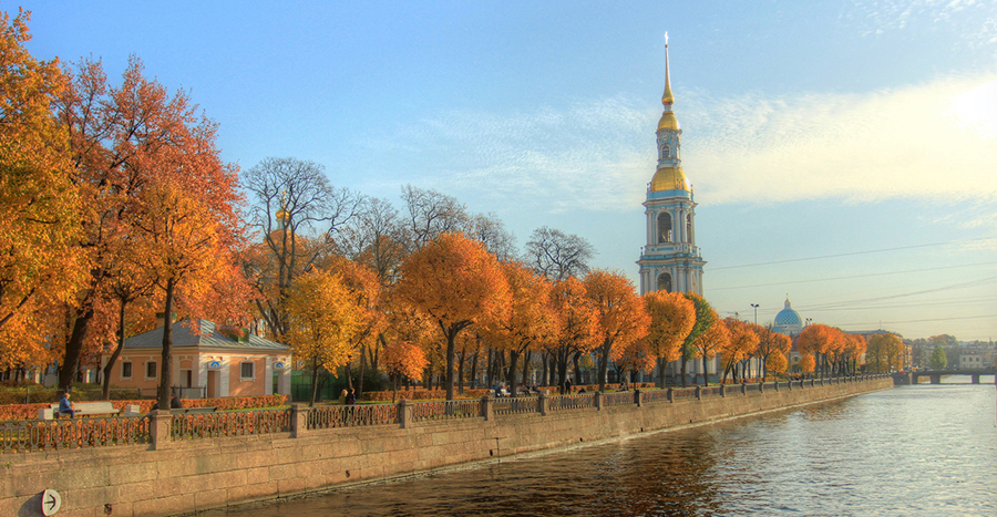 Золотая осень в Санкт-Петербурге