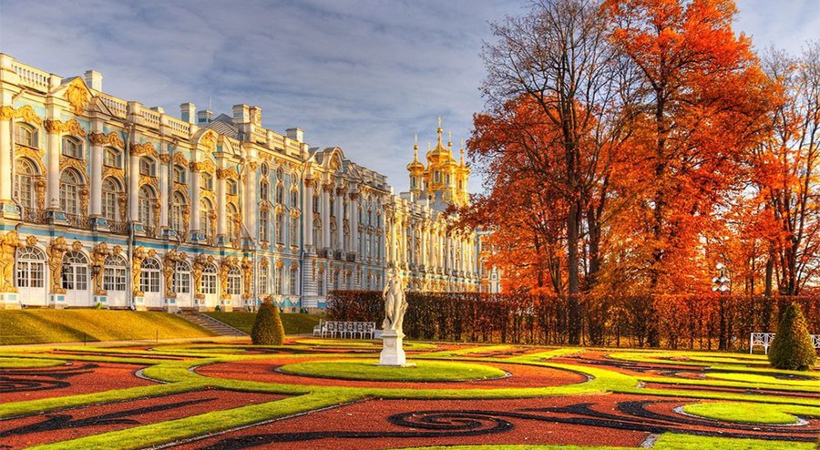 Золотая осень в Санкт-Петербурге